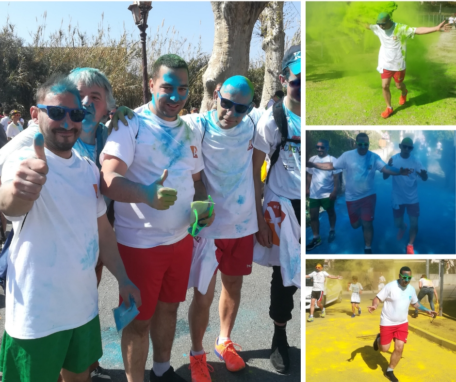 Le Centre Fleurquin Destelle a participé à la Run Color de Pégomas